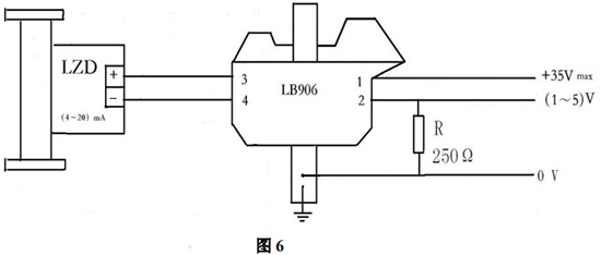 卡箍連接金屬管浮子流量計(jì)防爆接線圖