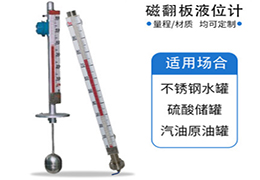 頂裝式翻板液位計(jì)