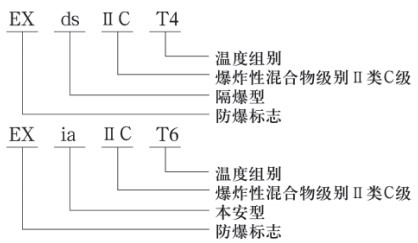 二甲醚液位計(jì)防爆示意圖